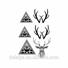 Cool Antlers Etiquetas adhesivas temporales para tatuajes